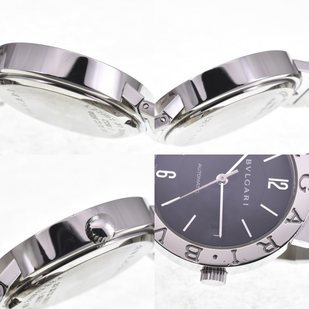 BVLGARI Bulgari Bulgari BB33SSD AUTO Date black Dial Automatic Men's
 Watch H#142447
