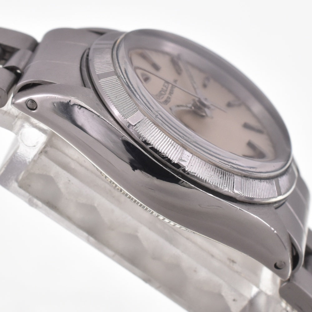 ROLEX Oyster perpetual 6623 vintage Circa 1970 Cal.1161 Silver Dial Automatic Ladies
 Watch I#142451