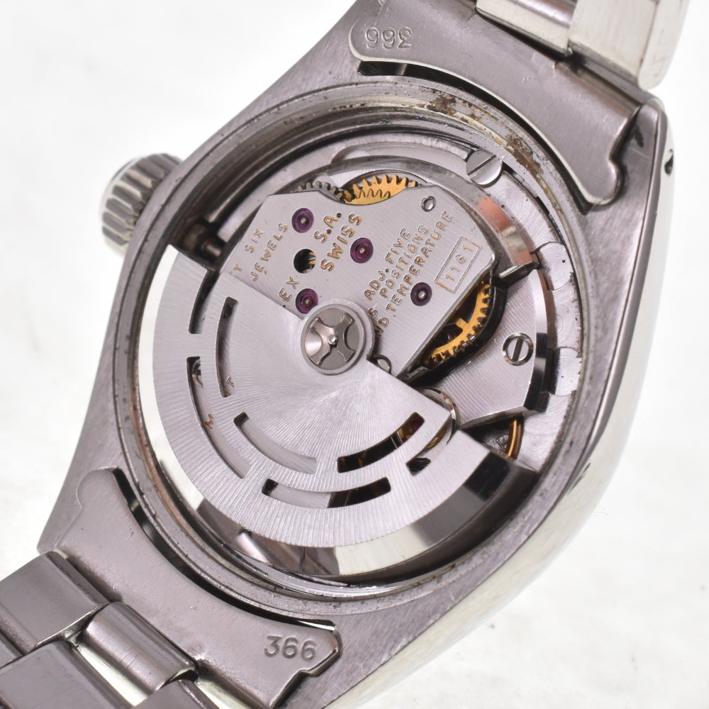 ROLEX Oyster perpetual 6623 vintage Circa 1970 Cal.1161 Silver Dial Automatic Ladies
 Watch I#142451