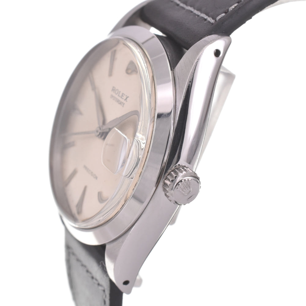 ROLEX Oyster Date Precision 6694 vintage Cal.1215 Silver Dial Hand Winding Men's
 Watch I#142452