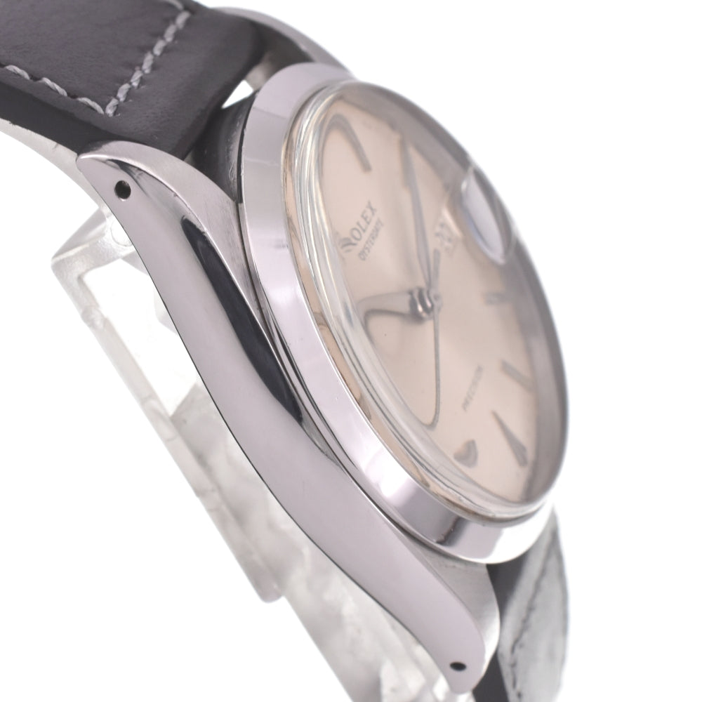 ROLEX Oyster Date Precision 6694 vintage Cal.1215 Silver Dial Hand Winding Men's
 Watch I#142452