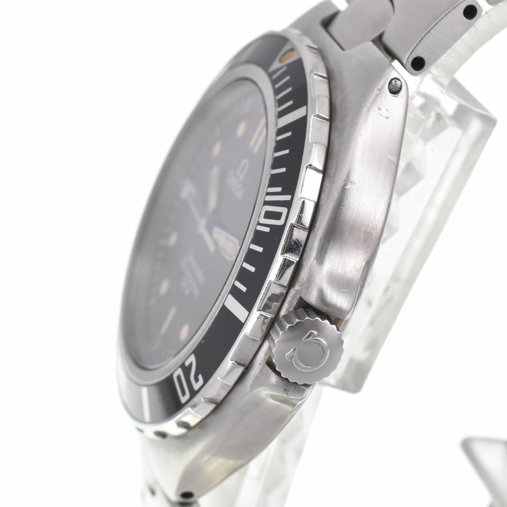 OMEGA Seamaster Professional 200M 396.1052 Date black Dial Quartz Men's
 Watch J#142455