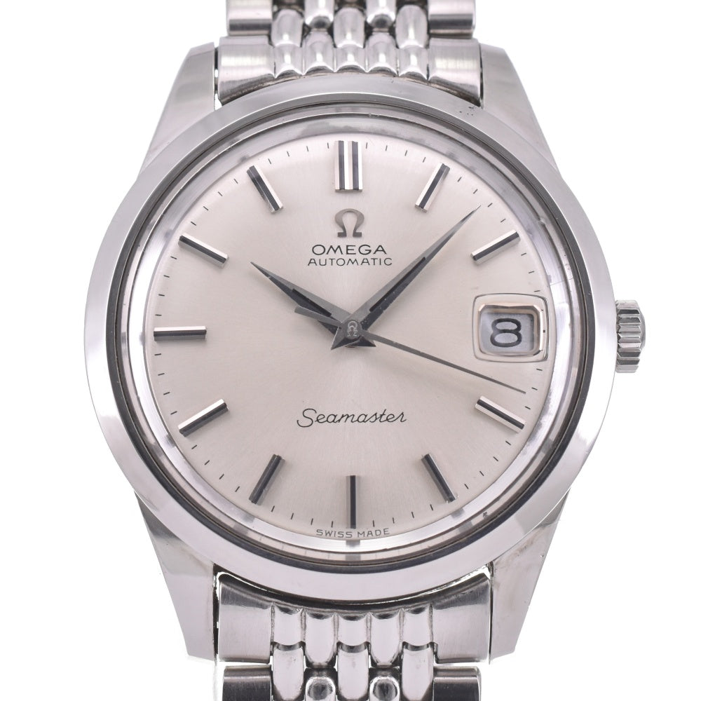 OMEGA Seamaster Ref.166.010 vintage Cal.565 Date Silver Dial Automatic Men's
 Watch M#142456