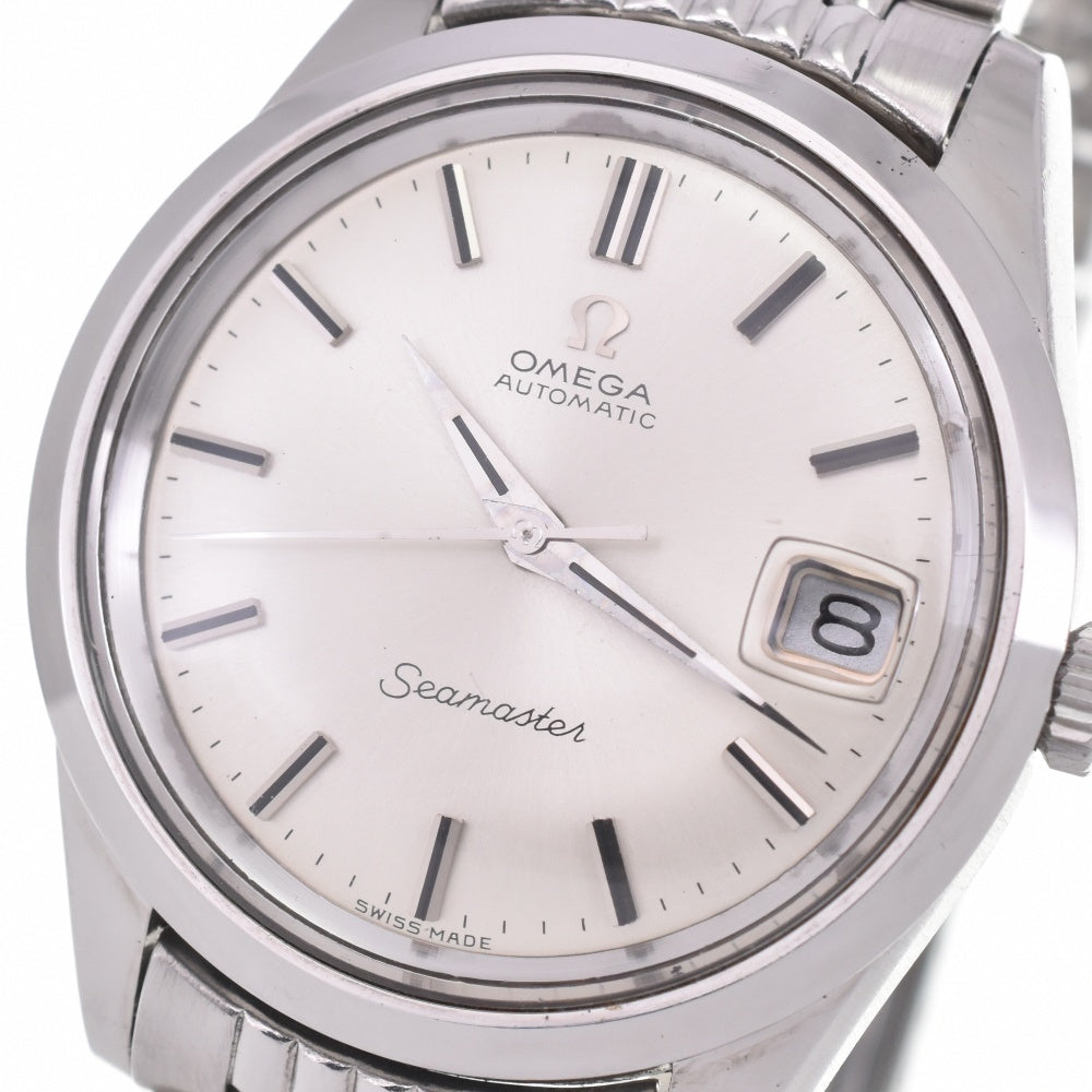 OMEGA Seamaster Ref.166.010 vintage Cal.565 Date Silver Dial Automatic Men's
 Watch M#142456