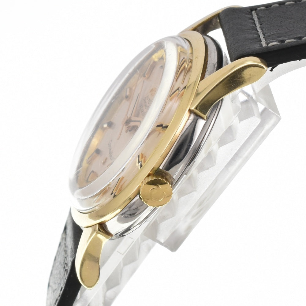 OMEGA Constellation Turler W-name 14381 vintage Cal.551 Gold Cap Silver Dial Automatic Men's
 Watch Z#142457