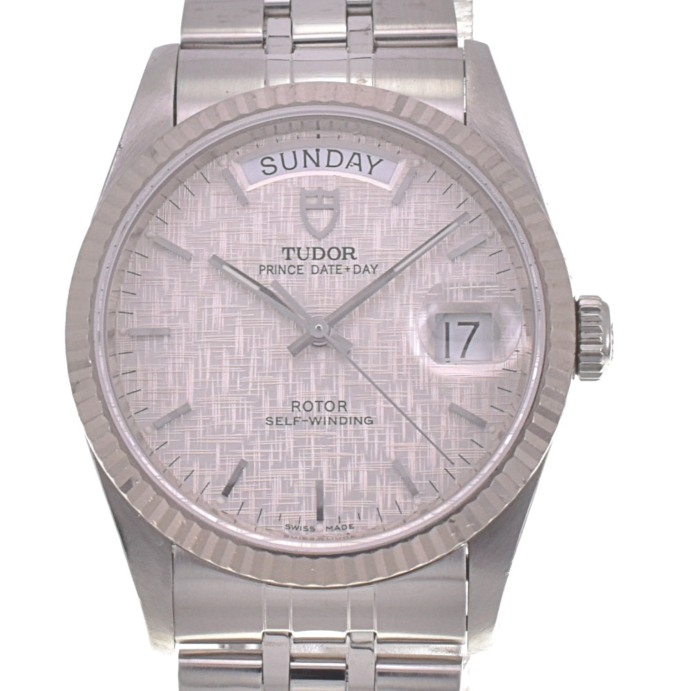 TUDOR Prince Day Date 76214 mosaic dial Silver Dial Automatic Men's
 Watch I#142462