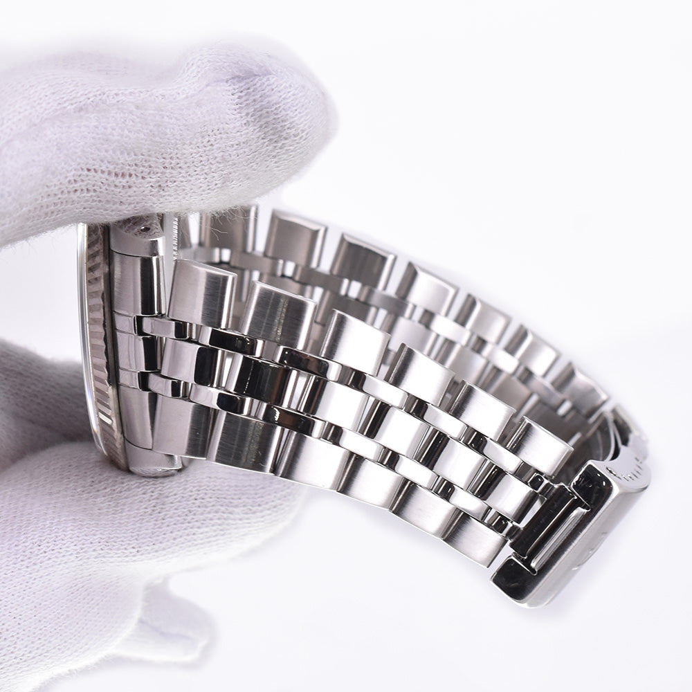 TUDOR Prince Day Date 76214 10P diamond black Dial Automatic Men's
 Watch I#142463