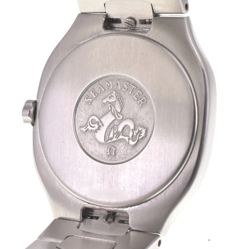 OMEGA Seamaster Polaris Date Stainless Steel / K18YG gray Dial Quartz Men's
 Watch I#142466