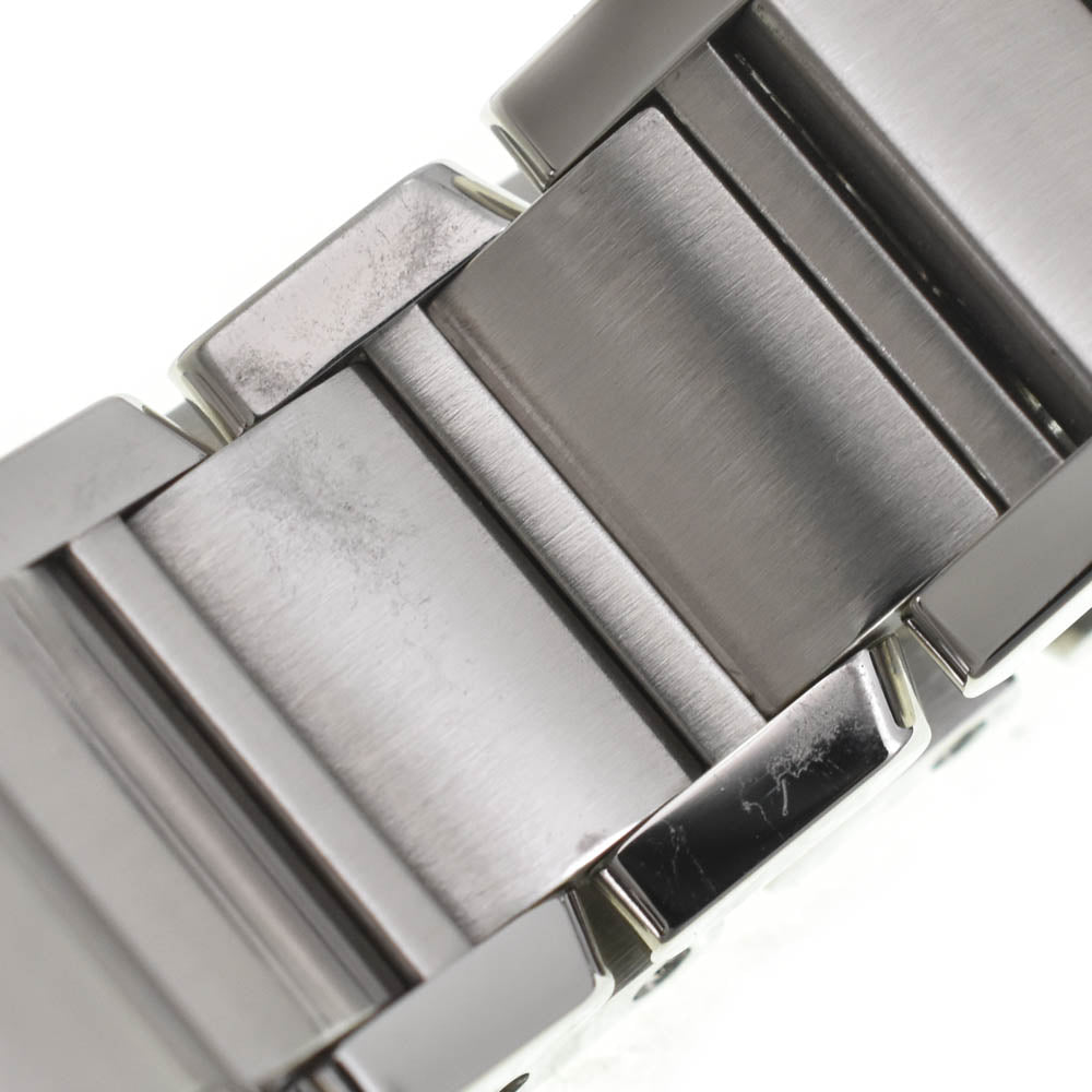 CARTIER Tank francaise SM W51008Q3 Ivory Dial Quartz Ladies
 Watch J#142467