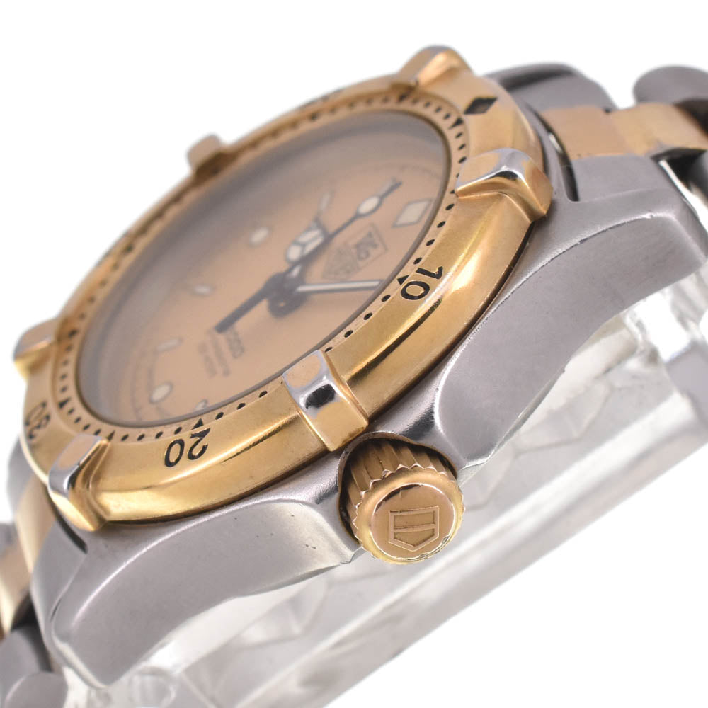 TAG HEUER 2000 964.008 Professional 200 m gold Dial Quartz Ladies
 Watch I#142470