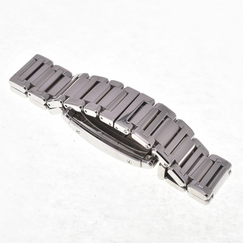 TIFFANY&Co. Grand Rectangleer 19475395 Small second Orange Dial Quartz Men's
 Watch I#142471
