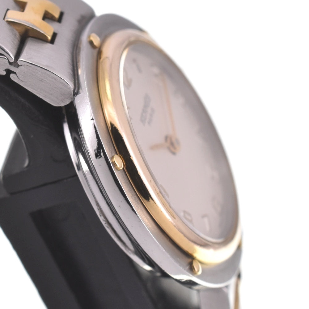 HERMES Olympia Stainless Steel/Gold Plated Ivory Dial Quartz Ladies
 Watch I#142473