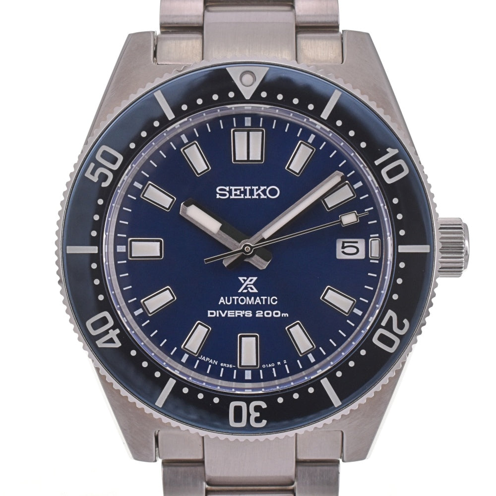 with paper SEIKO prospex mechanical divers SBDC163/6R35-00P0 blue Dial Automatic Men's
 Watch I#142476