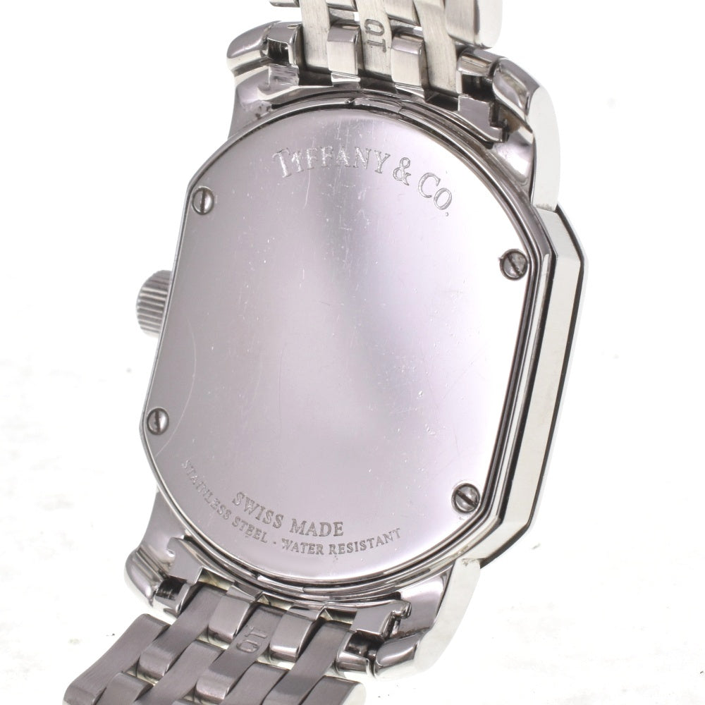 TIFFANY&Co. Mark Coupe SM 17093355 Date Silver Dial Quartz Ladies
 Watch I#142478