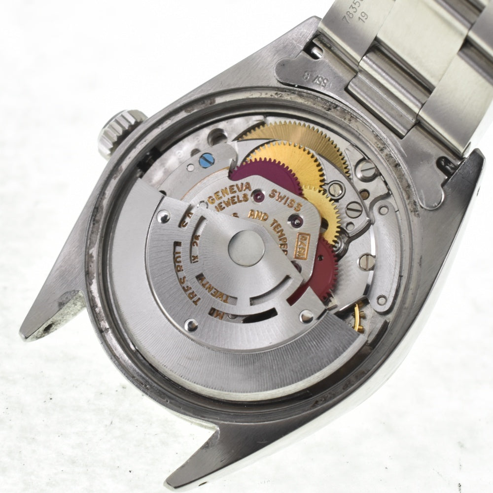 ROLEX Oyster perpetual date 1500 vintage Cal.1570 Silver Dial Automatic Men's
 Watch J#142487