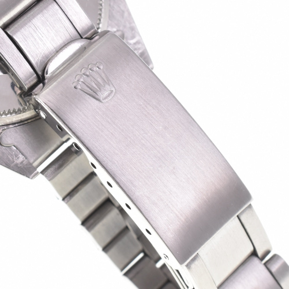 ROLEX Oyster perpetual date 1501 vintage Finely Engine Turned Bezel Silver Dial Automatic Men's
 Watch K#142490