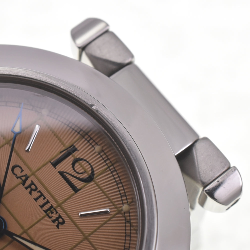 with paper CARTIER Pasha C W31024M7 Date Pink gold Dial Automatic Unisex
 Watch I#142491