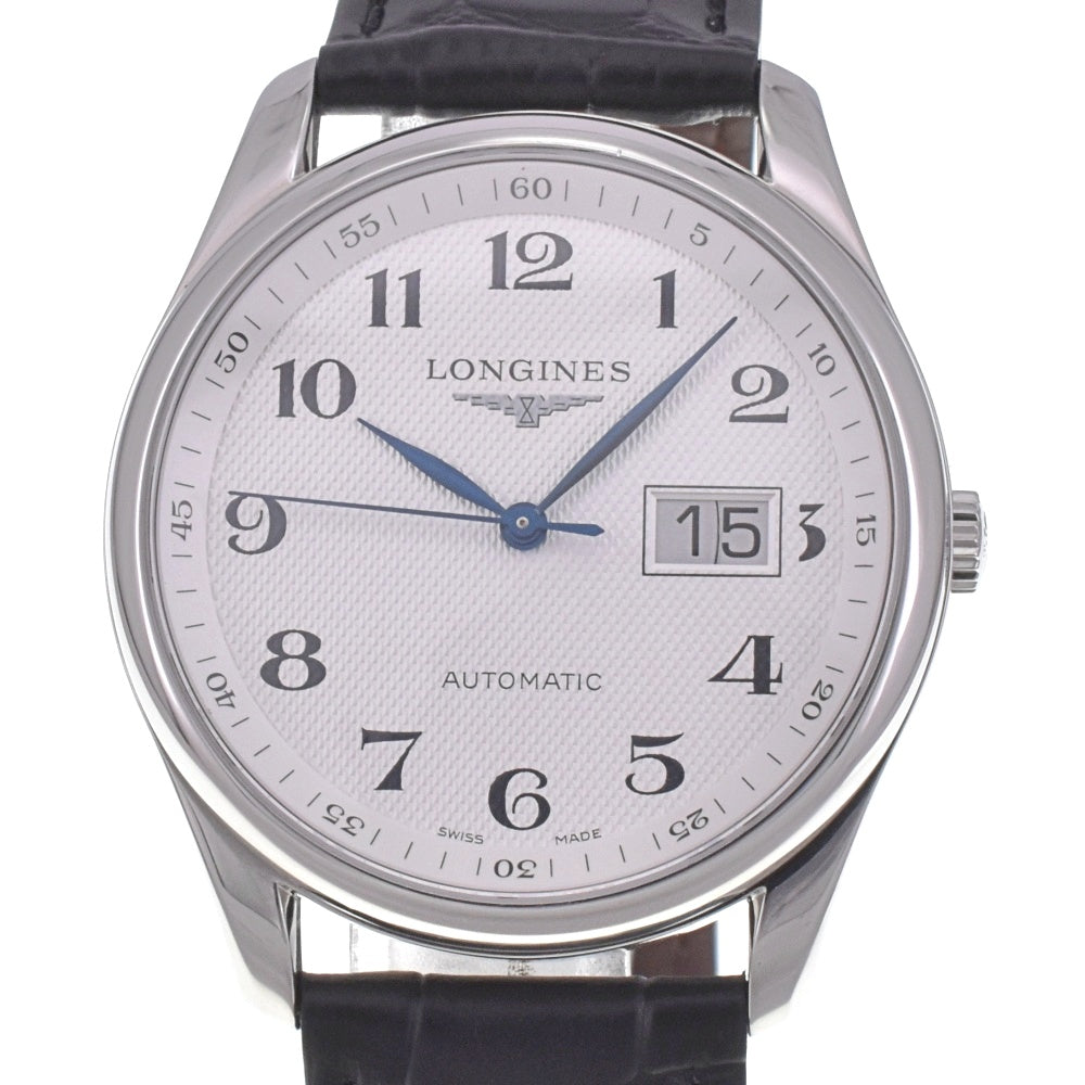 with paper LONGINES Master collection L2.648.4.78.6 Silver Dial Automatic Men's
 Watch H#142495
