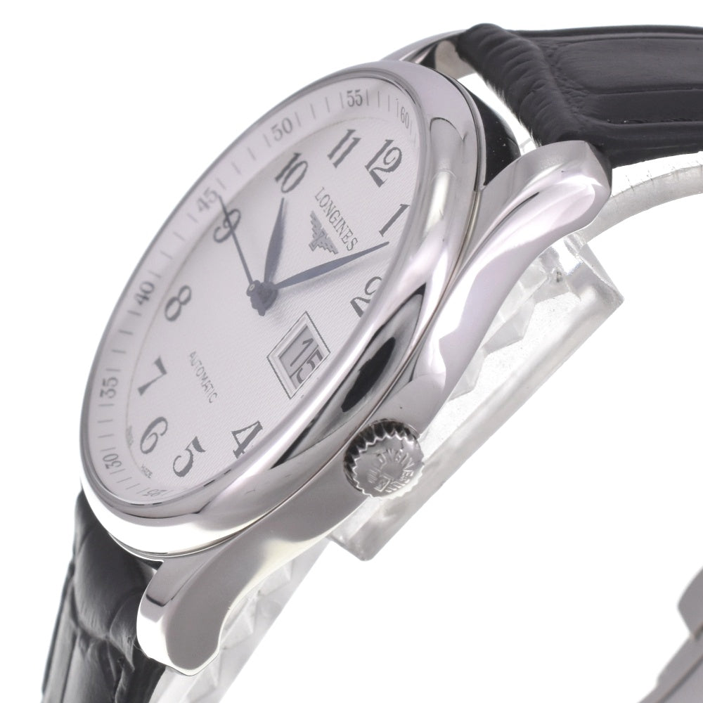 with paper LONGINES Master collection L2.648.4.78.6 Silver Dial Automatic Men's
 Watch H#142495