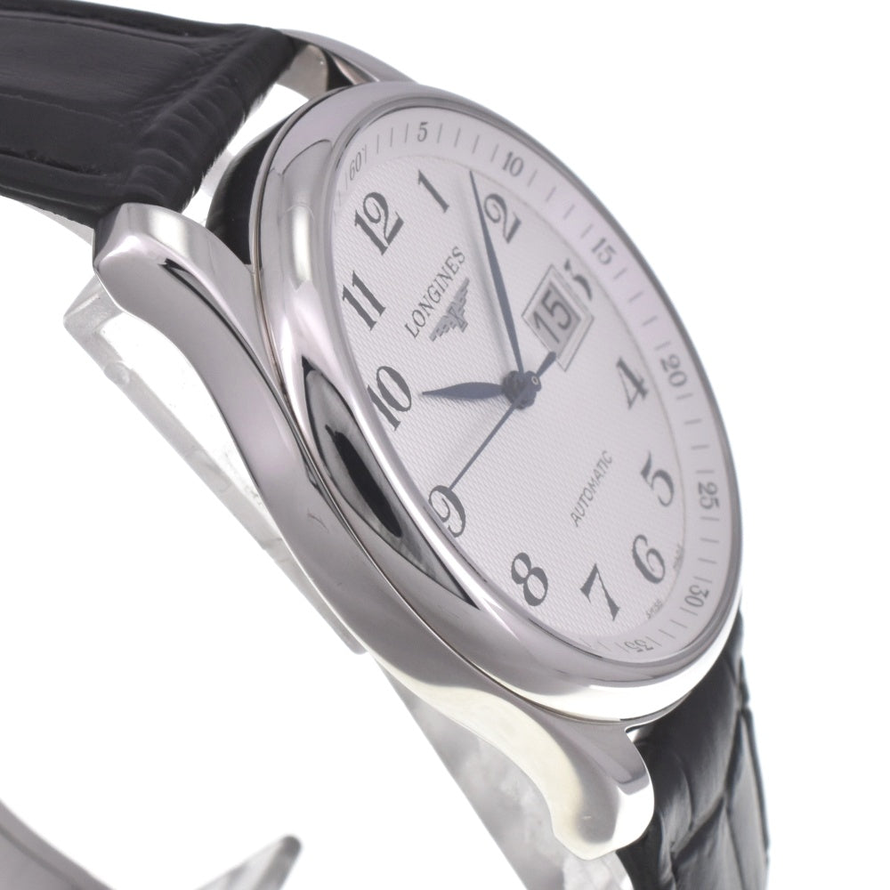 with paper LONGINES Master collection L2.648.4.78.6 Silver Dial Automatic Men's
 Watch H#142495