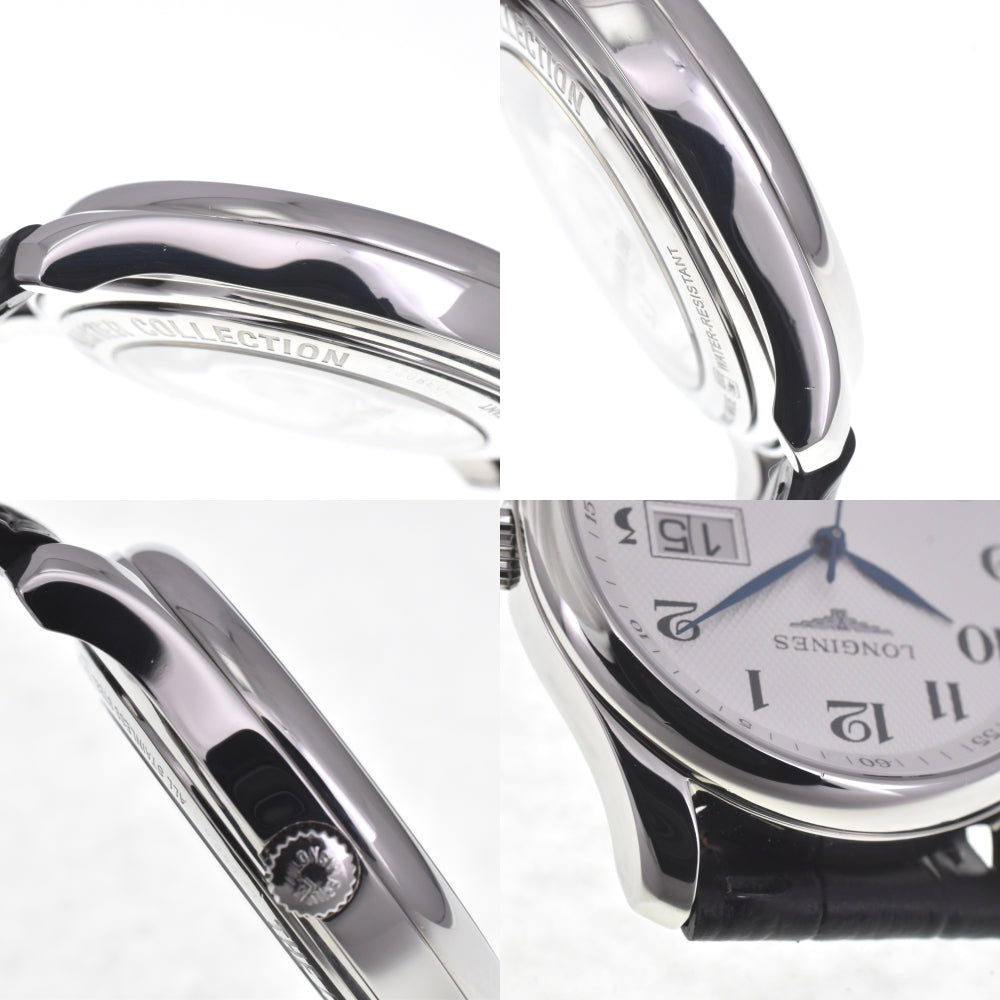 with paper LONGINES Master collection L2.648.4.78.6 Silver Dial Automatic Men's
 Watch H#142495