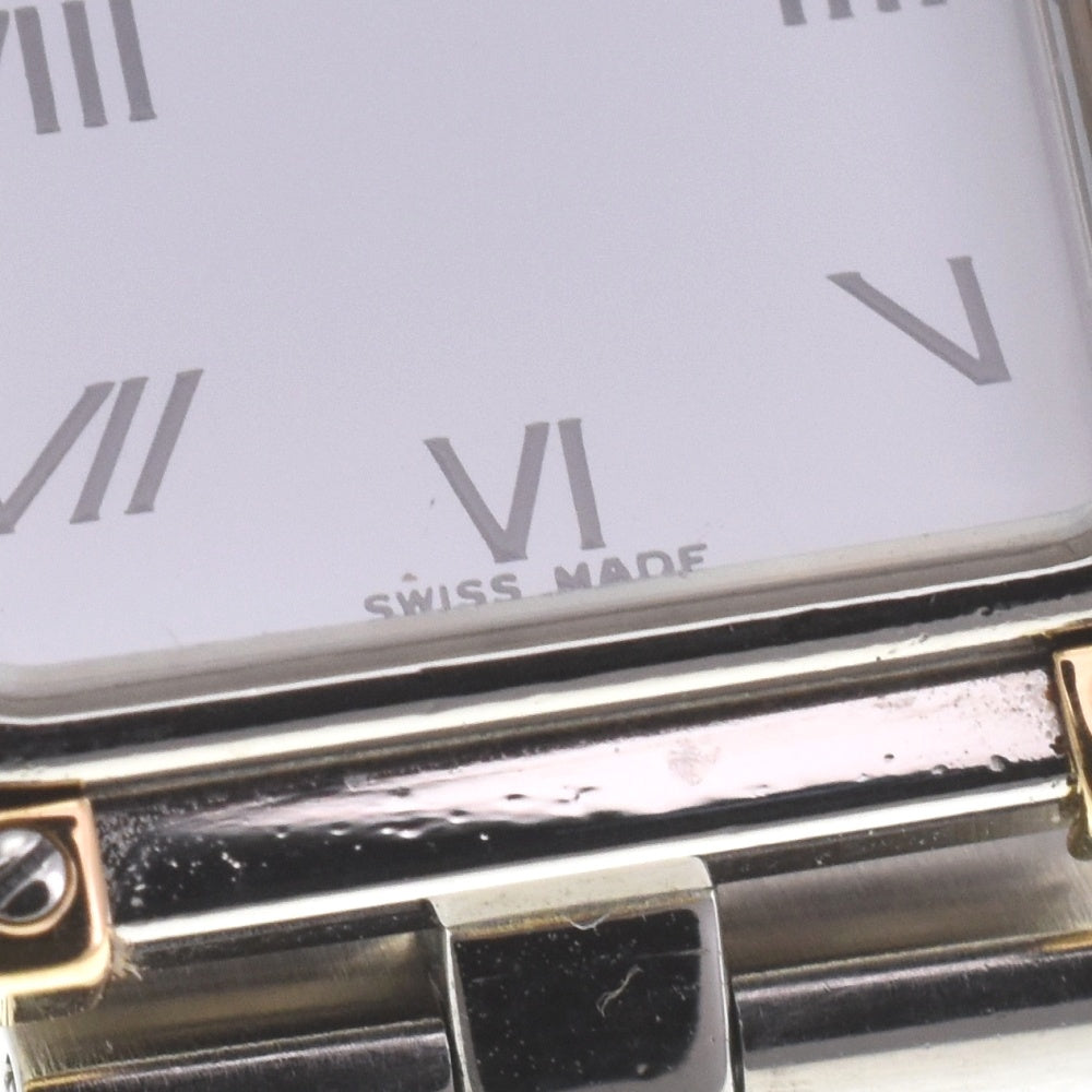 HERMES Clojure CR1.220 Stainless Steel/Gold Plated white Dial Quartz Ladies
 Watch I#142502