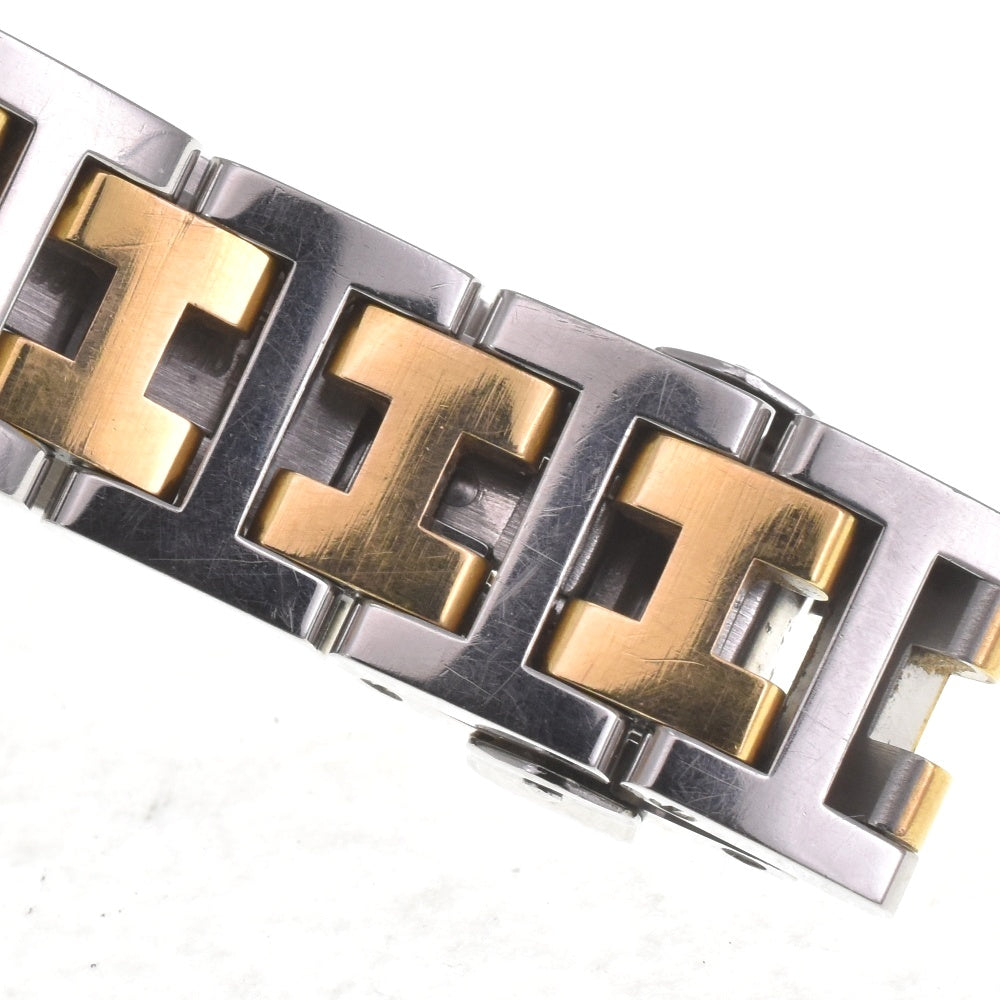 HERMES Clipper CL4.220 Stainless Steel/Gold Plated D Buckle beige Dial Quartz Ladies
 Watch I#142504