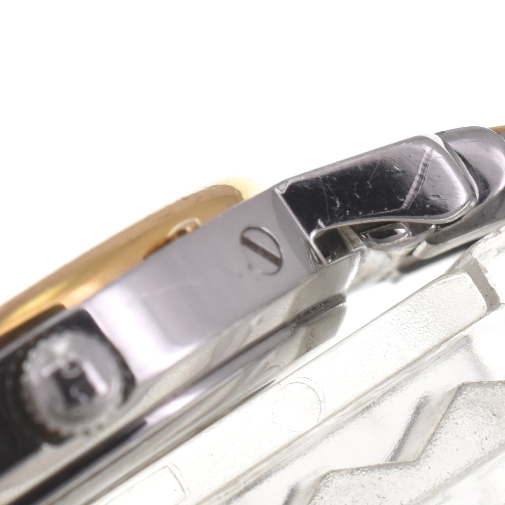 HERMES Clipper CL4.220 Stainless Steel/Gold Plated D Buckle beige Dial Quartz Ladies
 Watch I#142504