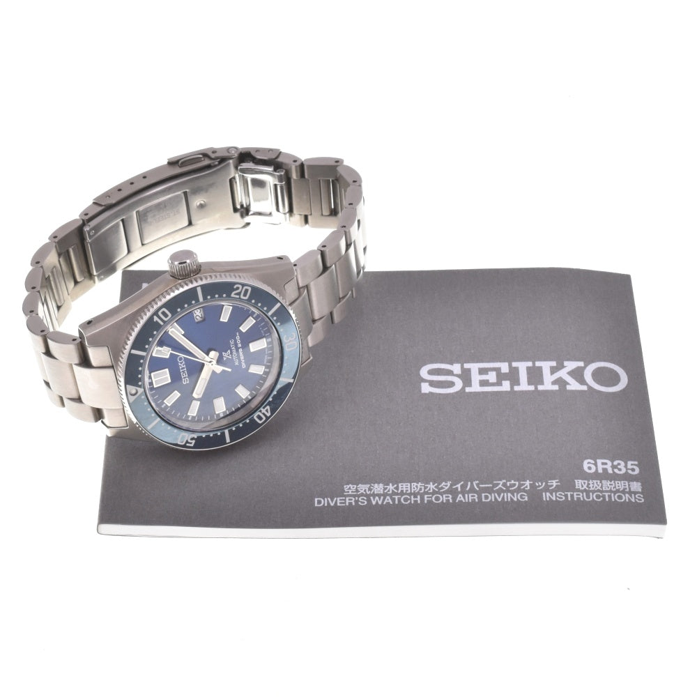 SEIKO prospex mechanical divers SBDC163/6R35-00P0 blue Dial Automatic Men's
 Watch I#142506