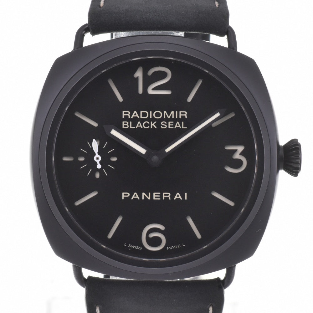 PANERAI Radiomir Black Seal 3 Days PAM00292 black Dial Hand Winding Men's
 Watch K#142510