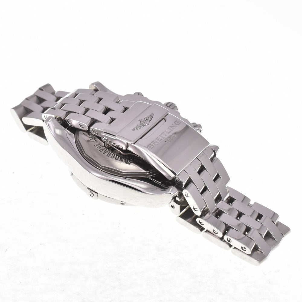 with paper BREITLING Chronomat GMT AB0410 Chronograph Date Black / Silver Dial Automatic Men's
 Watch I#142512