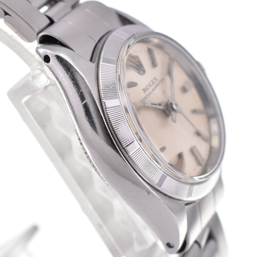 ROLEX Oyster perpetual 6623 vintage Circa 1964 Cal.1161 Silver Dial Automatic Ladies
 Watch A#142514