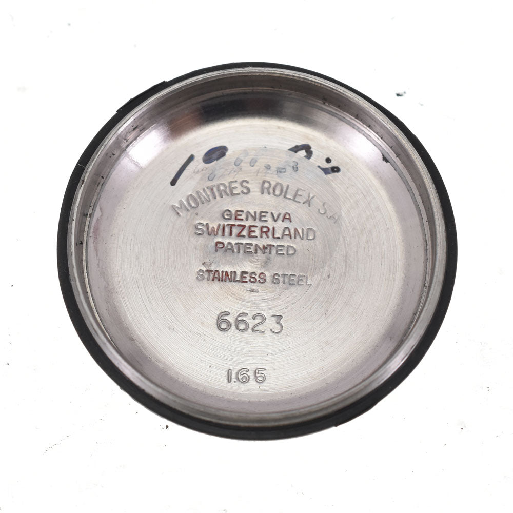 ROLEX Oyster perpetual 6623 vintage Circa 1964 Cal.1161 Silver Dial Automatic Ladies
 Watch A#142514