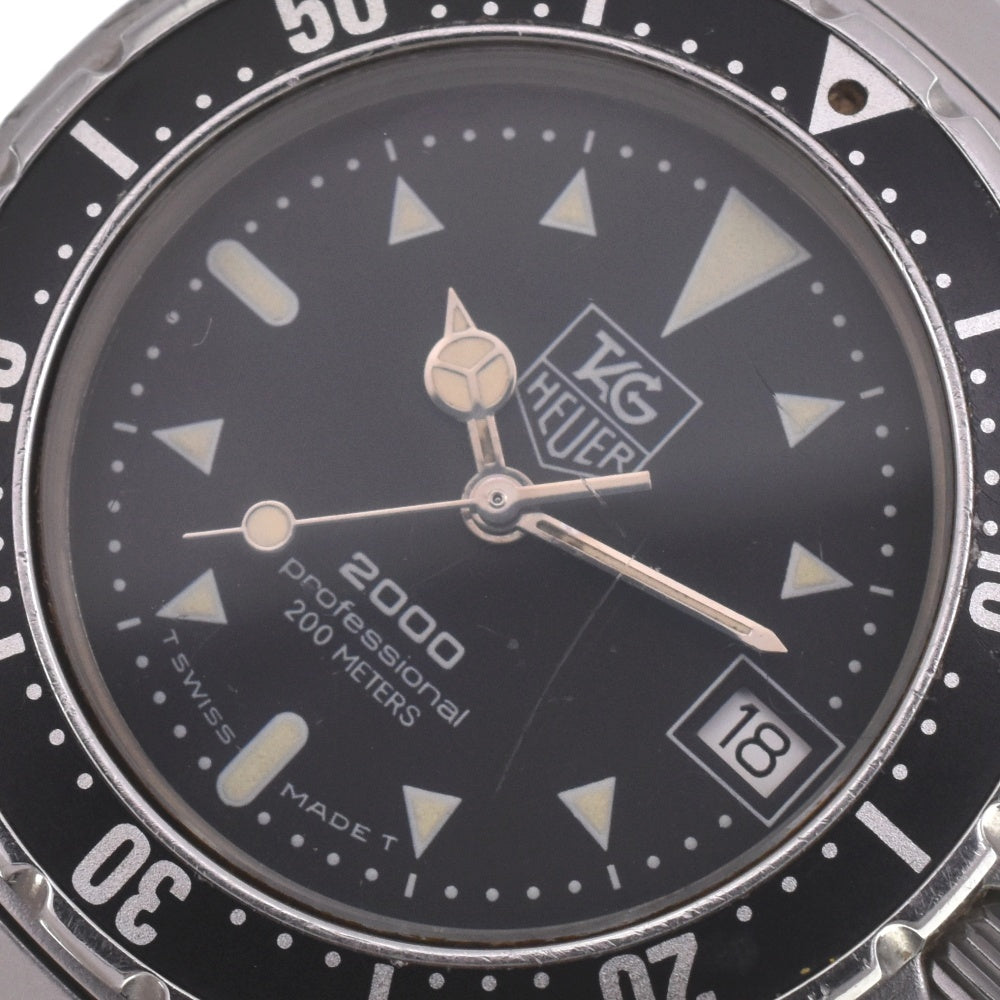 TAG HEUER 2000 973.013 Professional 200 m black Dial Quartz Boy's
 Watch I#142516
