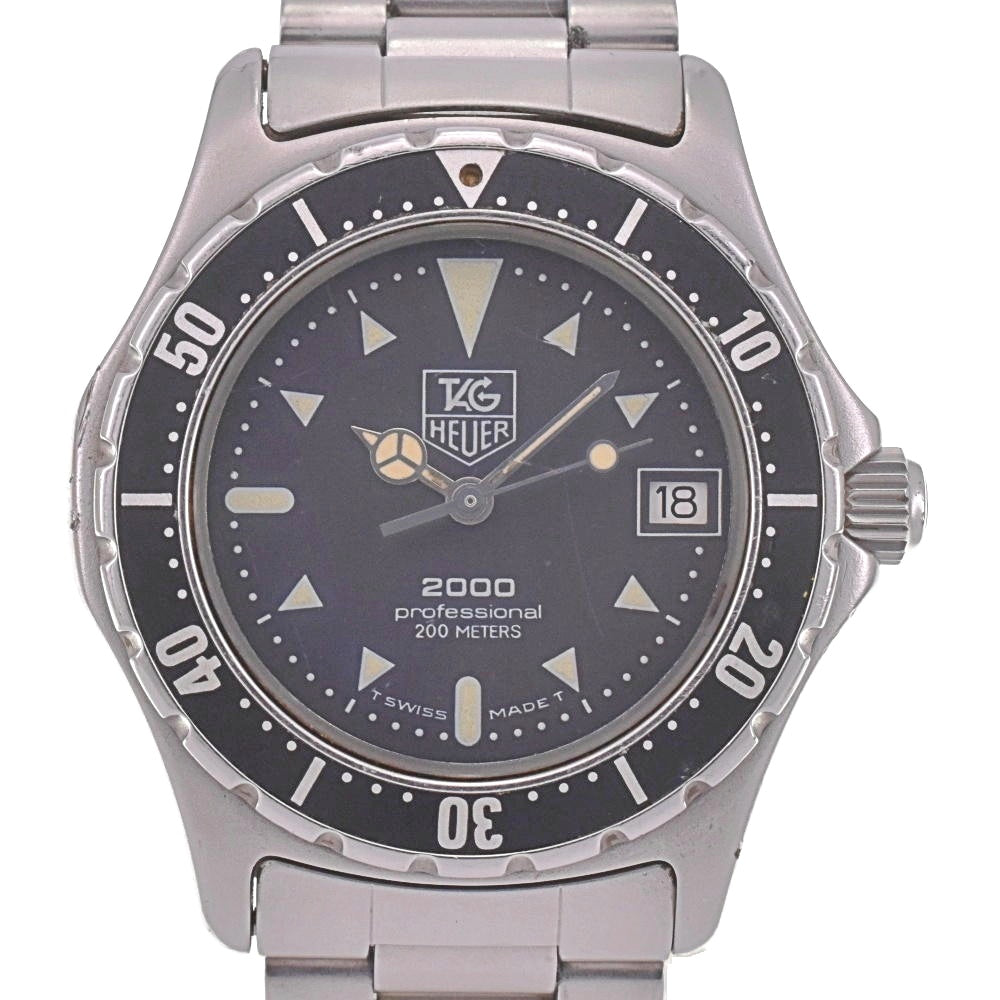 TAG HEUER 2000 973.013 Professional 200 m black Dial Quartz Boy's
 Watch I#142516
