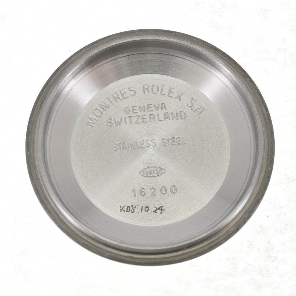 ROLEX DATEJUST THUNDERBIRD 16264 vintage WG Bezel Horicon Cal.3135 gray Dial Automatic Men's
 Watch J#142517