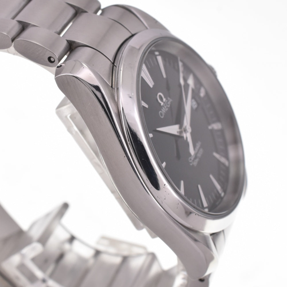 OMEGA Seamaster Aqua Terra 150m 2518.50 Date black Dial Quartz Men's
 Watch I#142523