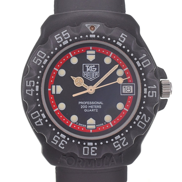 TAG HEUER Formula 1 383.513/1 Black / red Dial Quartz Boy's
 Watch I#142530