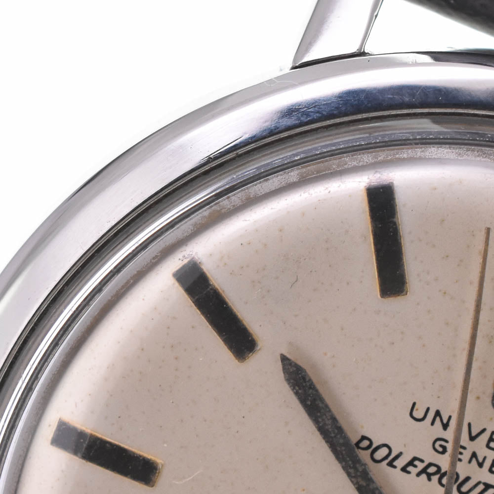 Universal Genve Polerouter Date Cal.69 Silver Dial Hand Winding Men's
 Watch L#142532