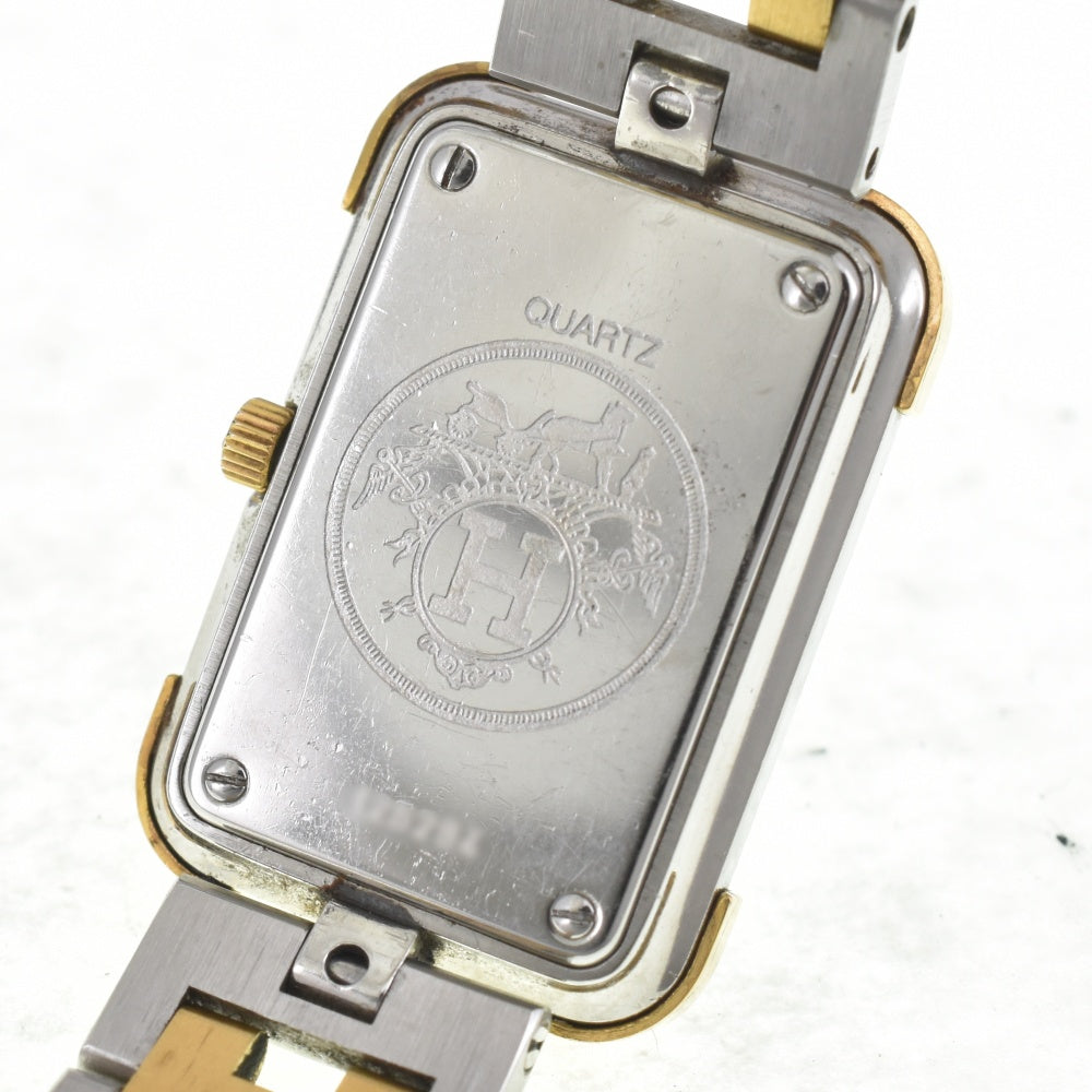 HERMES Clojure CR1.240 vintage white Dial Quartz Ladies
 Watch J#142533