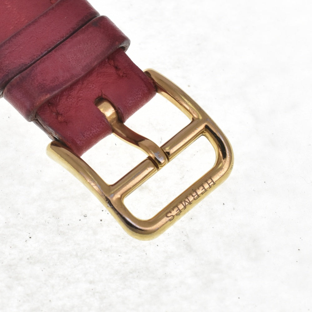 HERMES H watch HH1.201 white Dial Quartz Ladies
 Watch I#142535