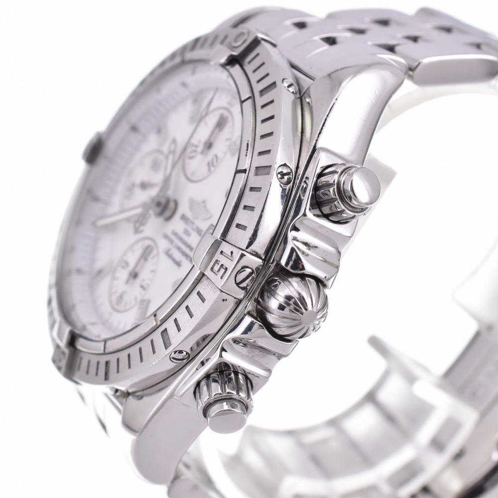 BREITLING Chronomat Evolution A13356 Chronograph White shell Dial Automatic Men's
 Watch N#142539