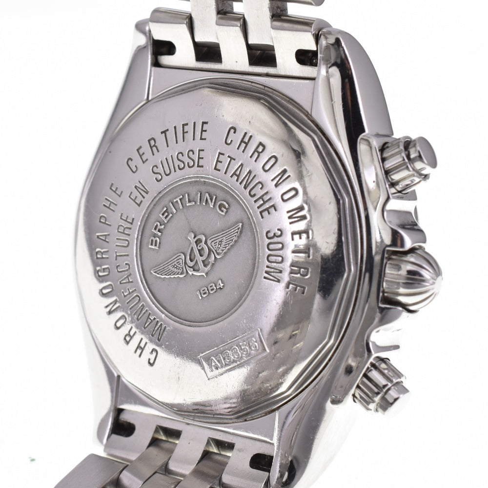 BREITLING Chronomat Evolution A13356 Chronograph White shell Dial Automatic Men's
 Watch N#142539