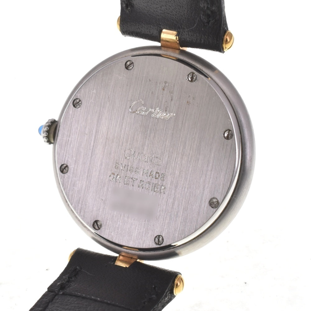 CARTIER PANTHERE Vendome LM Stainless Steel/K18 Ivory Dial Quartz Unisex
 Watch I#142546