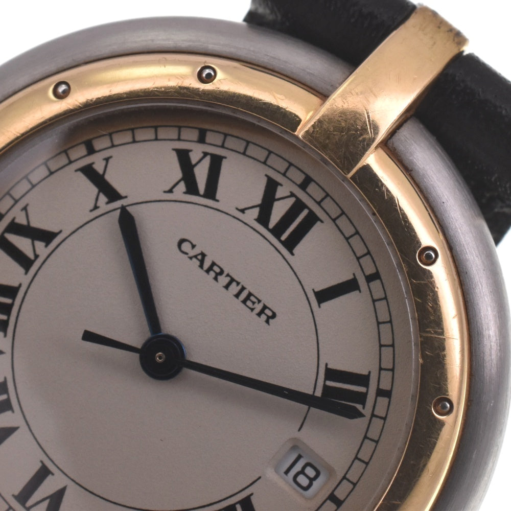 CARTIER PANTHERE Vendome LM Stainless Steel/K18 Ivory Dial Quartz Unisex
 Watch I#142546