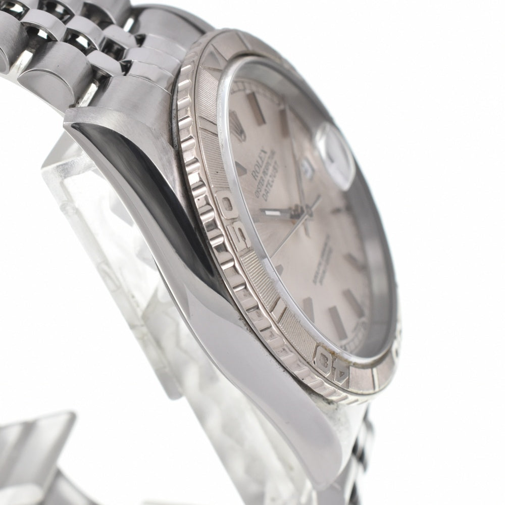 ROLEX DATEJUST THUNDERBIRD 16264 vintage WG Bezel Cal.3135 Silver Dial Automatic Men's
 Watch J#142548