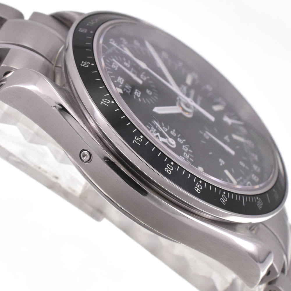 with paper OMEGA Speedmaster 3520.50 Mark 40 Cosmos Triple calendar chronograph black Dial Automatic Men's
 Watch I#142553