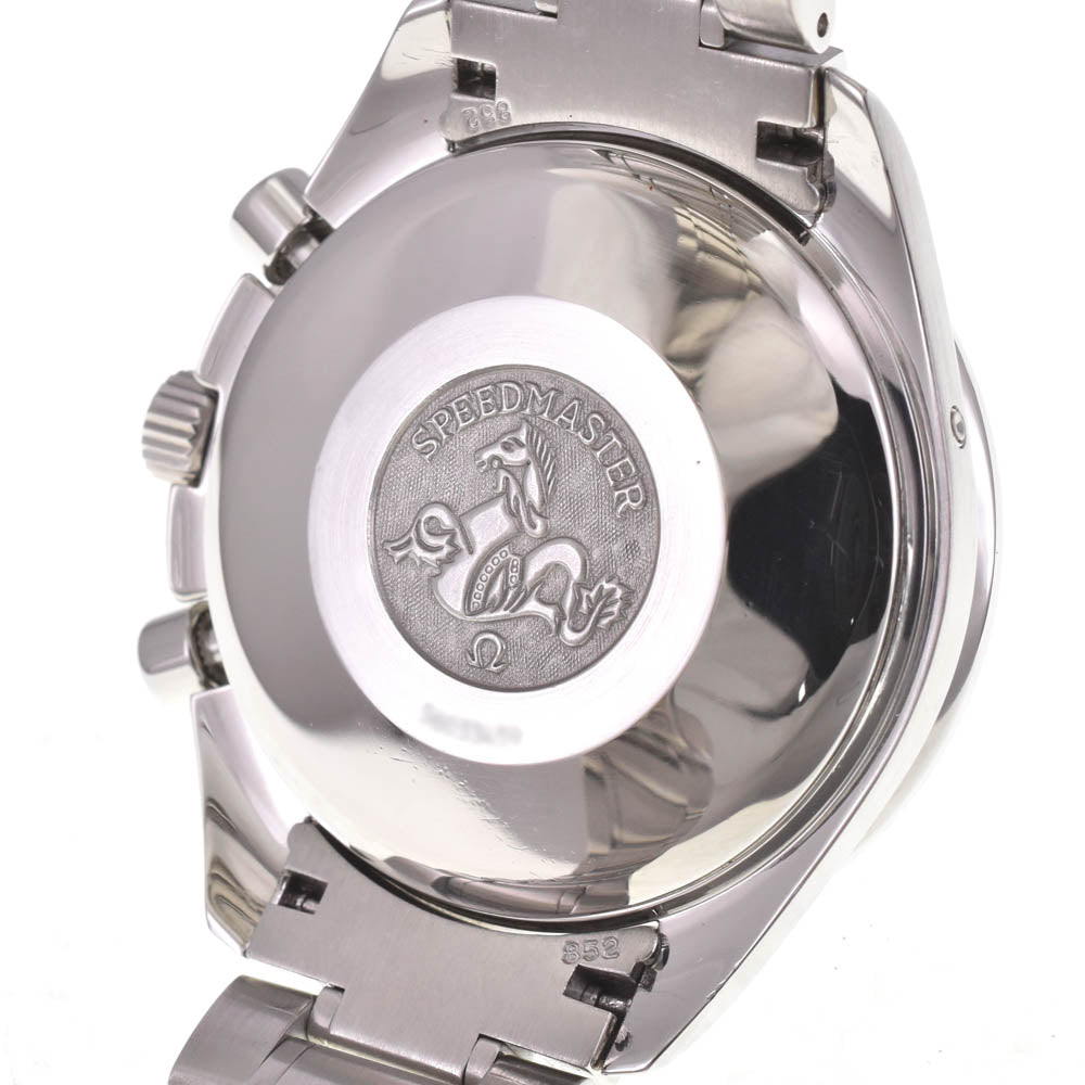 with paper OMEGA Speedmaster 3520.50 Mark 40 Cosmos Triple calendar chronograph black Dial Automatic Men's
 Watch I#142553