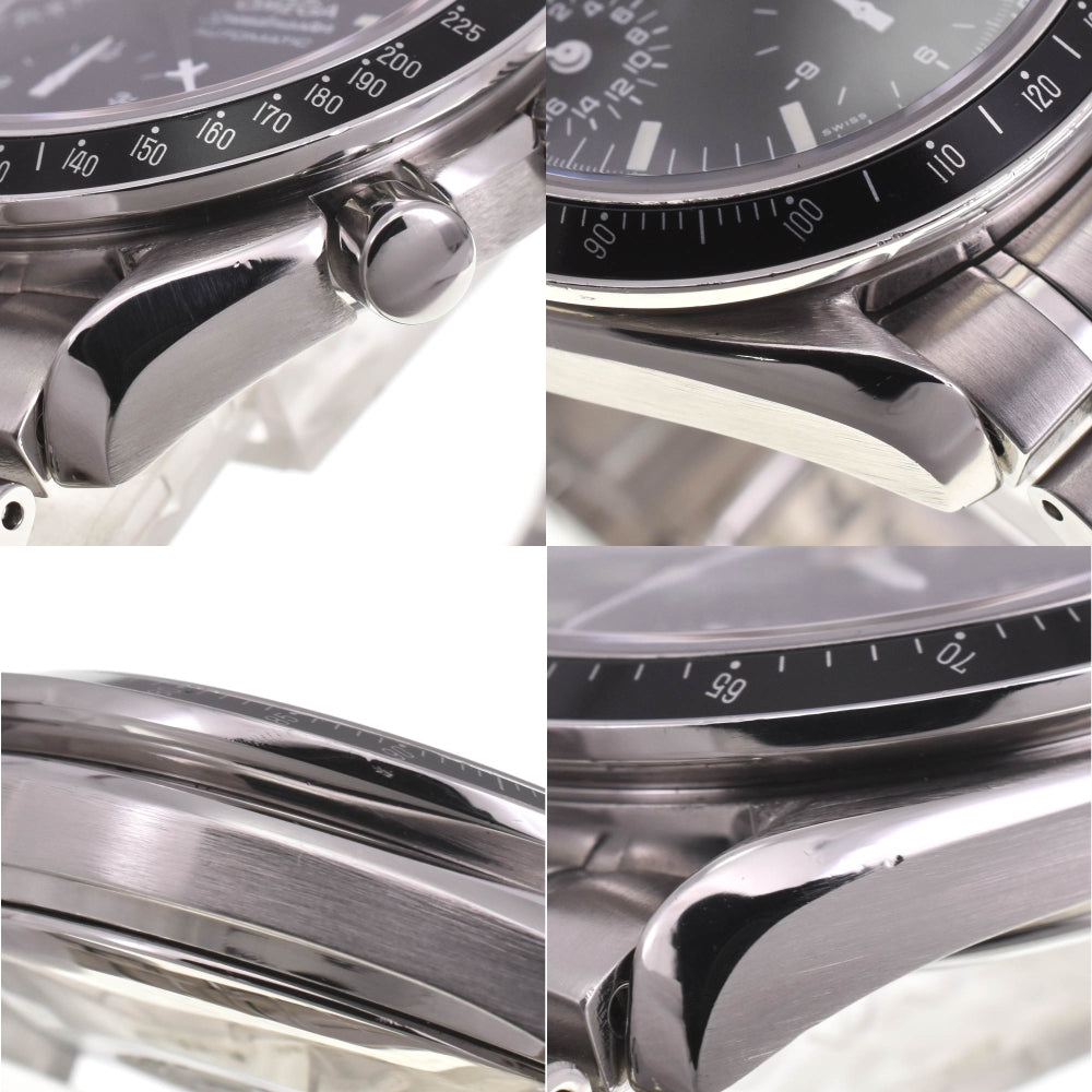 with paper OMEGA Speedmaster 3520.50 Mark 40 Cosmos Triple calendar chronograph black Dial Automatic Men's
 Watch I#142553