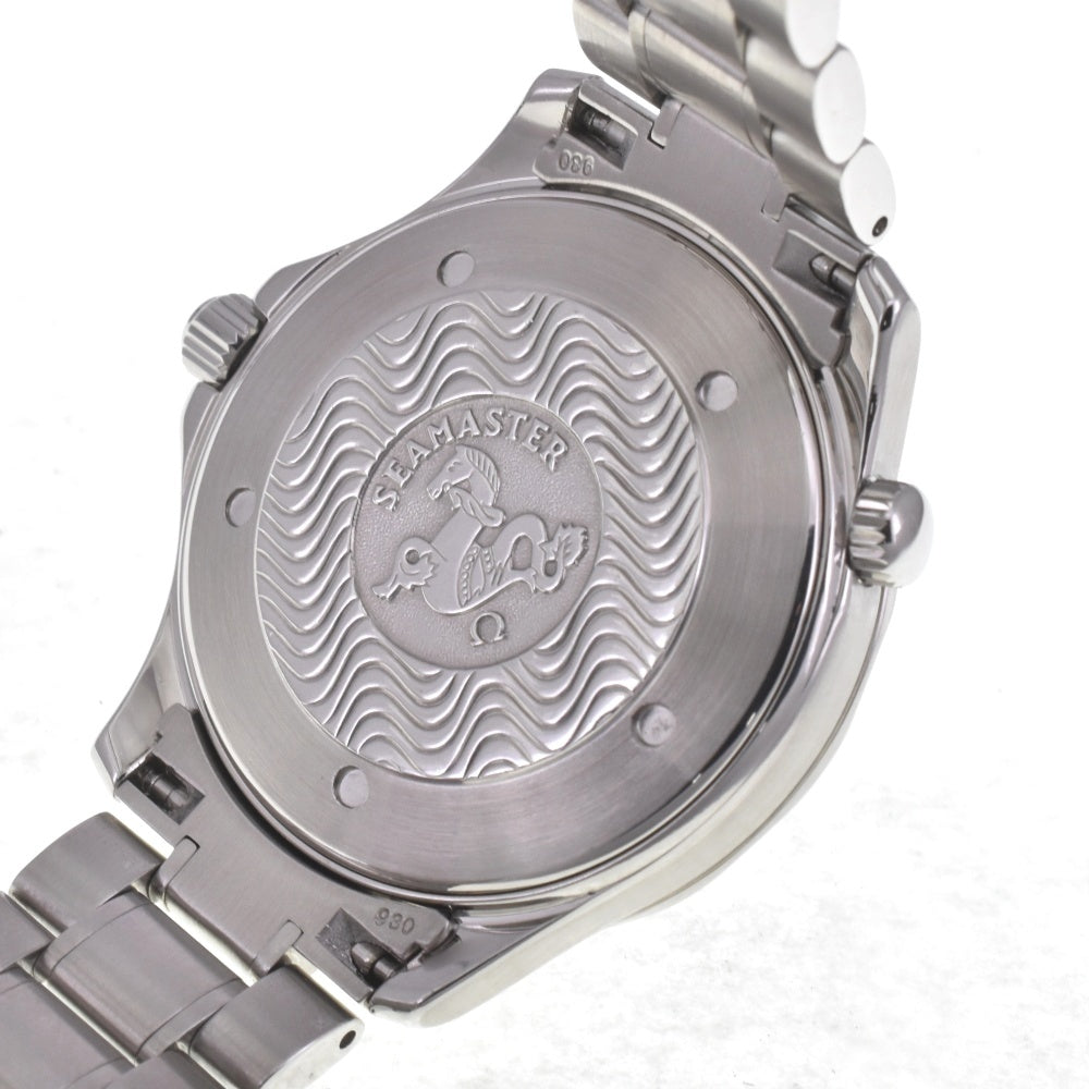 with paper OMEGA Seamaster300M 2254.50 Date chronometer black Dial Automatic Men's
 Watch H#142554